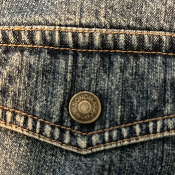 SONOMA Life-Style DENIM Women JACKET size 1X” - Picture 11 of 13